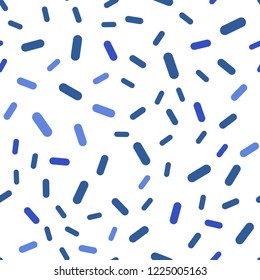 Light BLUE vector seamless texture with colored lines. Modern geometrical abstract illustration with Lines. Pattern for your busines websites.