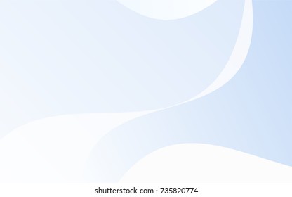 Light BLUE vector shining cranked pattern. An elegant bright illustration with gradient. A completely new design for your business.