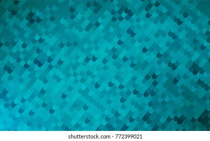 Light BLUE vector shining cranked pattern. Colorful illustration in abstract cranked style with gradient. A completely new design for your business.