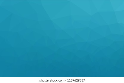 Light BLUE vector shining hexagonal pattern. Glitter abstract illustration with an elegant design. A new texture for your design.