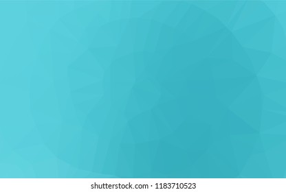 Light BLUE vector shining hexagonal pattern. A vague abstract illustration with gradient. A new texture for your design.