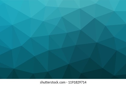 Light BLUE vector shining hexagonal pattern. An elegant bright illustration with gradient. The template can be used as a background for cell phones.