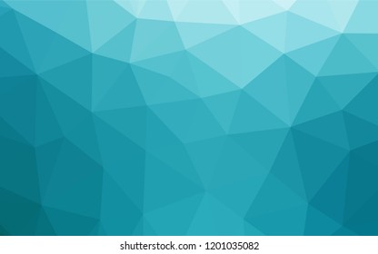 Light BLUE vector shining hexagonal background. An elegant bright illustration with gradient. A new texture for your design.