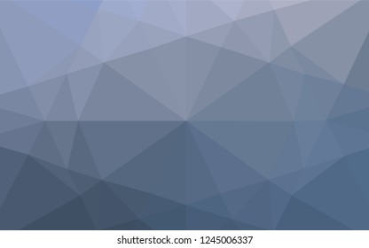 Light BLUE vector shining hexagonal background. Shining colored illustration in a Brand new style. The completely new template can be used for your brand book.