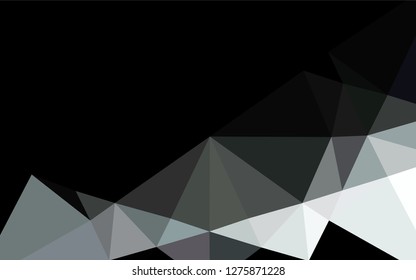 Light BLUE vector shining hexagonal template. Creative illustration in halftone style with gradient. Brand new design for your business.