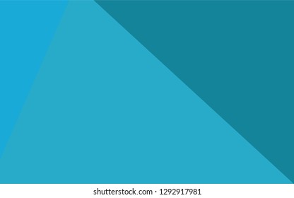 Light BLUE vector shining hexagonal template. A sample with polygonal shapes. The textured pattern can be used for background.