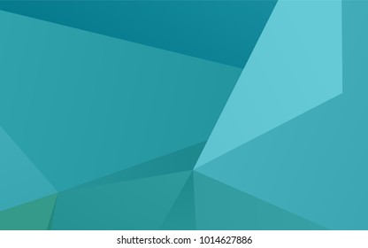 Light BLUE vector shining triangular template. Brand-new colored illustration in blurry style with gradient. The elegant pattern can be used as part of a brand book.