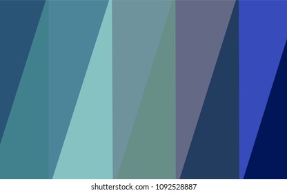 Light BLUE vector shining triangular backdrop. A sample with polygonal shapes. A completely new template for your business design.