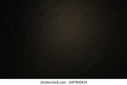 Light BLUE vector shining triangular pattern. Modern geometrical abstract illustration with gradient. The polygonal design can be used for your web site.