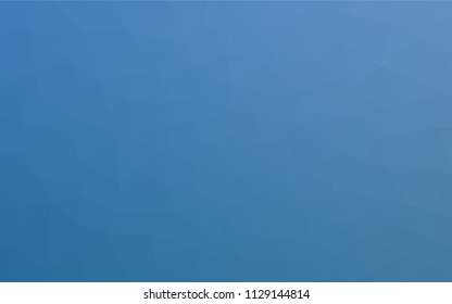 Light BLUE vector shining triangular cover. Colorful abstract illustration with triangles. Brand new design for your business.