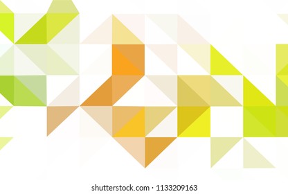 Light BLUE vector shining triangular layout. Colorful illustration in abstract style with triangles. Polygonal design for your web site.