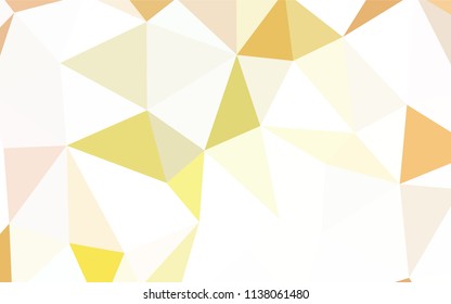Light BLUE vector shining triangular backdrop. Modern abstract illustration with triangles. Brand new style for your business design.