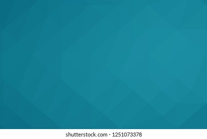 Light BLUE vector shining triangular background. A sample with polygonal shapes. Brand new design for your business.