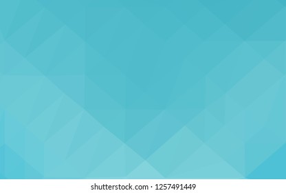 Light BLUE vector shining triangular background. Brand new colorful illustration in with gradient. Completely new template for your business design.