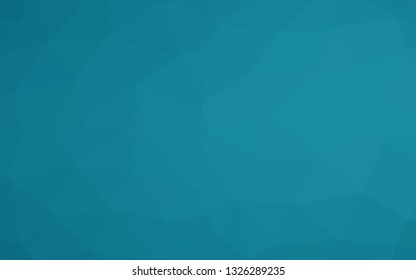 Light BLUE vector shining triangular background. A vague abstract illustration with gradient. Textured pattern for background.