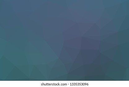 Light BLUE vector shining triangular pattern. Colorful abstract illustration with gradient. Template for a cell phone background.