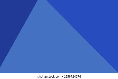 Light BLUE vector shining triangular background. Colorful abstract illustration with gradient. Template for your brand book.