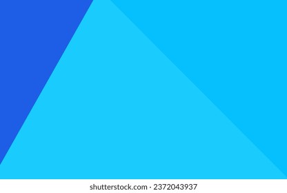 Light BLUE vector shining triangular template. A completely new color illustration in a vague style. Template for your brand book.