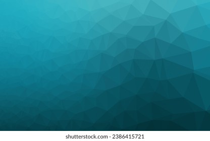 Light BLUE vector shining triangular pattern. Creative illustration in halftone style with gradient. The best triangular design for your business.