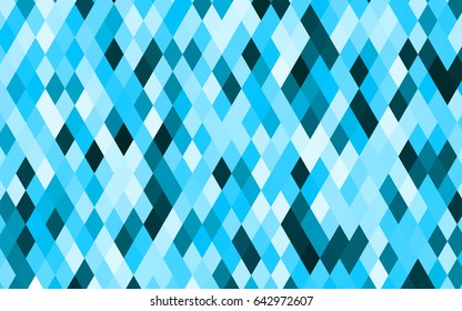 Light BLUE vector shining triangular background. An elegant bright illustration with gradient. A new texture for your design.