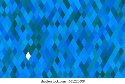 Light BLUE vector shining triangular template. Triangular geometric sample with gradient.  The textured pattern can be used for background.