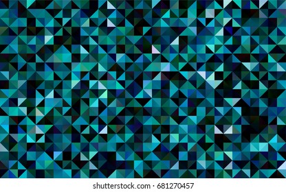 Light BLUE vector shining triangular pattern. Modern geometrical abstract illustration with gradient. The textured pattern can be used for background.