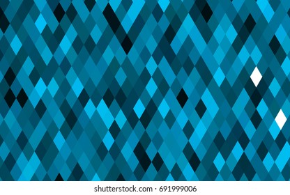 Light BLUE vector shining triangular template. A sample with polygonal shapes. A completely new design for your business.