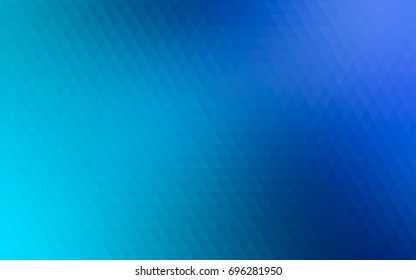 Light BLUE vector shining triangular template. A sample with polygonal shapes. A completely new design for your business.