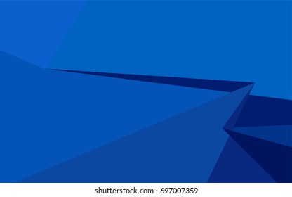 Light BLUE vector shining triangular pattern. An elegant bright illustration with gradient. The polygonal design can be used for your web site.