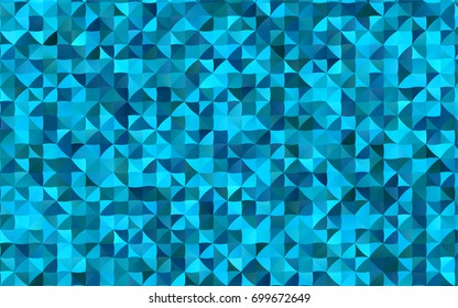 Light BLUE vector shining triangular template. Glitter abstract illustration with an elegant design. Brand-new design for your business.