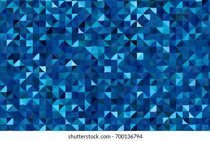 Light BLUE vector shining triangular background. An elegant bright illustration with gradient. A completely new design for your business.