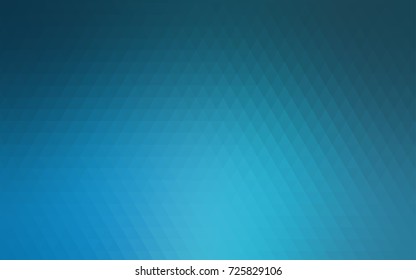 Light BLUE vector shining triangular background. A sample with polygonal shapes. Brand-new style for your business design.