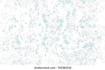 Light BLUE vector of small triangles on white background. Illustration of abstract texture of triangles. Pattern design for banner, poster, cover.