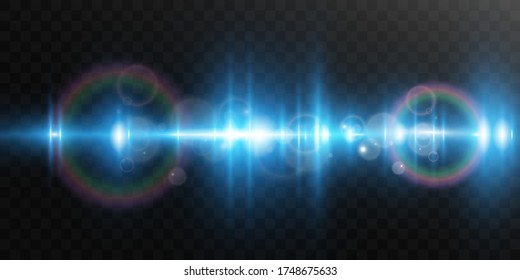 Light blue vector special effect. Glowing beautiful bright lines on a dark background.