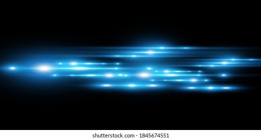 
Light blue vector special effect. Glowing beautiful bright lines on a dark background.