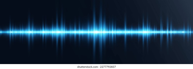 Light blue vector special effect. Glowing beautiful bright lines on a dark background.