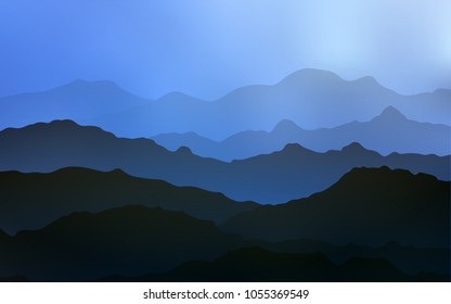 Light BLUE vector template with abstract circles. Shining illustration, which consist of blurred lines, circles. A new texture for your  ad, booklets, leaflets.