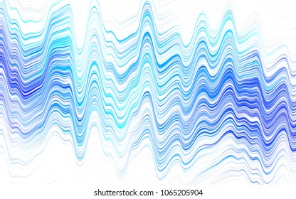 Light BLUE vector template with abstract circles. A sample with blurred bubble shapes. A completely new memphis design for your business.