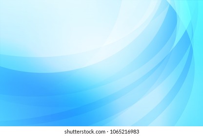 Light BLUE vector template with abstract circles. A completely new color illustration in marble style. The best blurred design for your business.