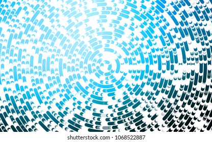 Light BLUE vector template with abstract lines. Brand-new colored illustration in marble style with gradient. Marble style for your business design.