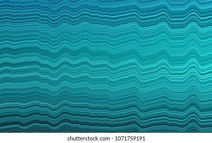 Light BLUE vector template with abstract lines. A vague circumflex abstract illustration with gradient. Marble style for your business design.