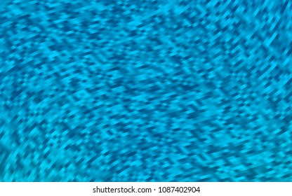 Light BLUE vector template with abstract lines. Creative illustration in halftone marble style with gradient. New composition for your brand book.