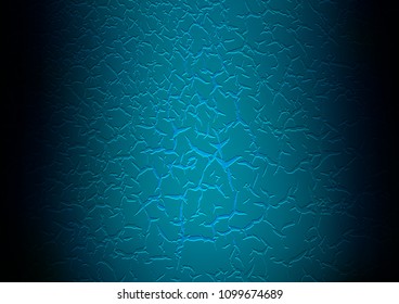 Light BLUE vector template with abstract lines. A sample with blurred bubble shapes. The elegant pattern for brand book.