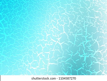 Light BLUE vector template with abstract lines. Colorful abstract illustration with gradient lines. The template for cell phone backgrounds.