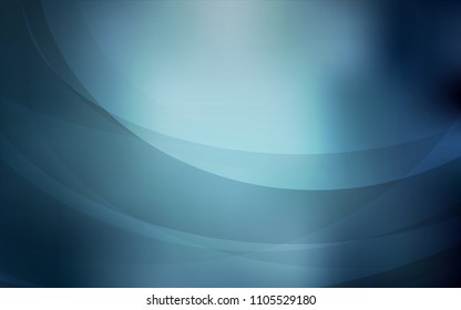 Light BLUE vector template with abstract circles. A sample with blurred bubble shapes. Textured wave pattern for backgrounds.