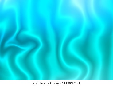 Light BLUE vector template with abstract lines. Colorful abstract illustration with gradient lines. Brand new design for your ads, poster, banner.
