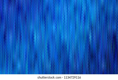 Light BLUE vector template with abstract circles. Geometric illustration in marble style with gradient.  Marble style for your business design.