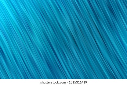 Light BLUE vector template with abstract lines. A vague circumflex abstract illustration with gradient. New composition for your brand book.