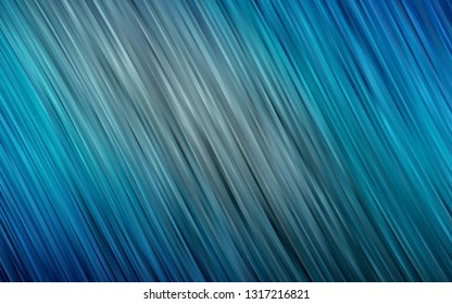Light BLUE vector template with abstract lines. Brand new colored illustration in marble style with gradient. Brand new design for your ads, poster, banner.