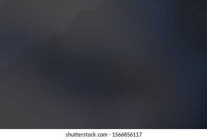 Light BLUE vector template with abstract circles. Shining crooked illustration in mountain style. The best blurred design for your business.
